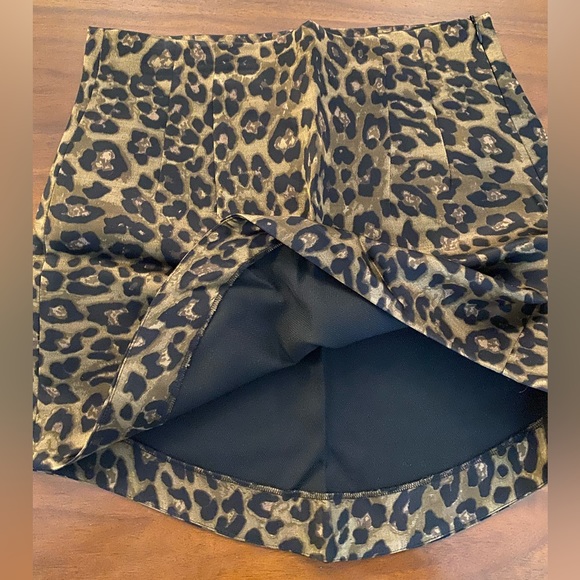 Leopard Print Zara Mini Skirt - Picture 4 of 5